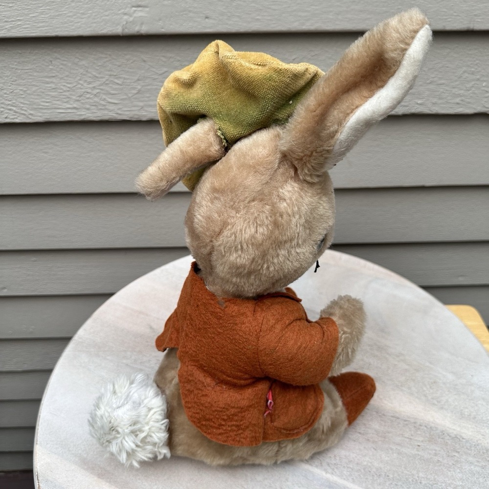 Vintage Beatrix Potter Benjamin Bunny EDEN Toys Plush Animal Peter Rabbit 1972 - Picture 8 of 14